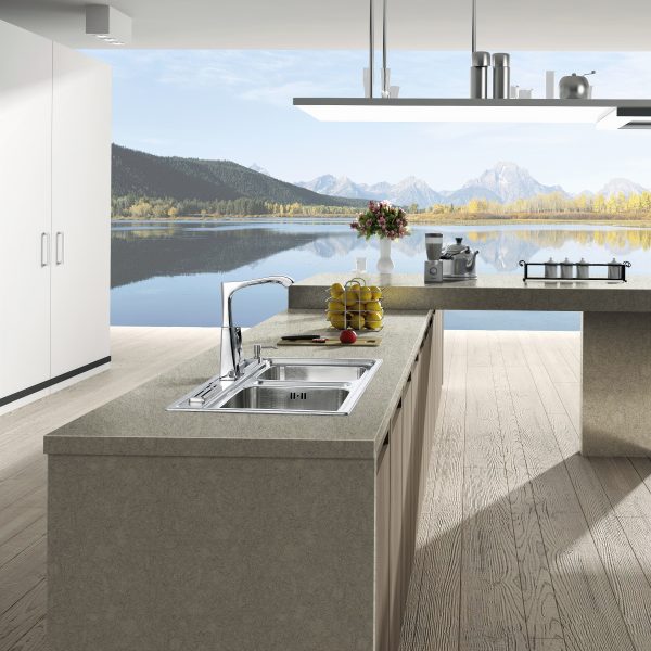 Quartz Stone M08 Sabbia Grey