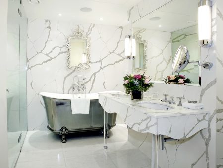 Quartz Stone M38 Calacatta Hachure - Image 2