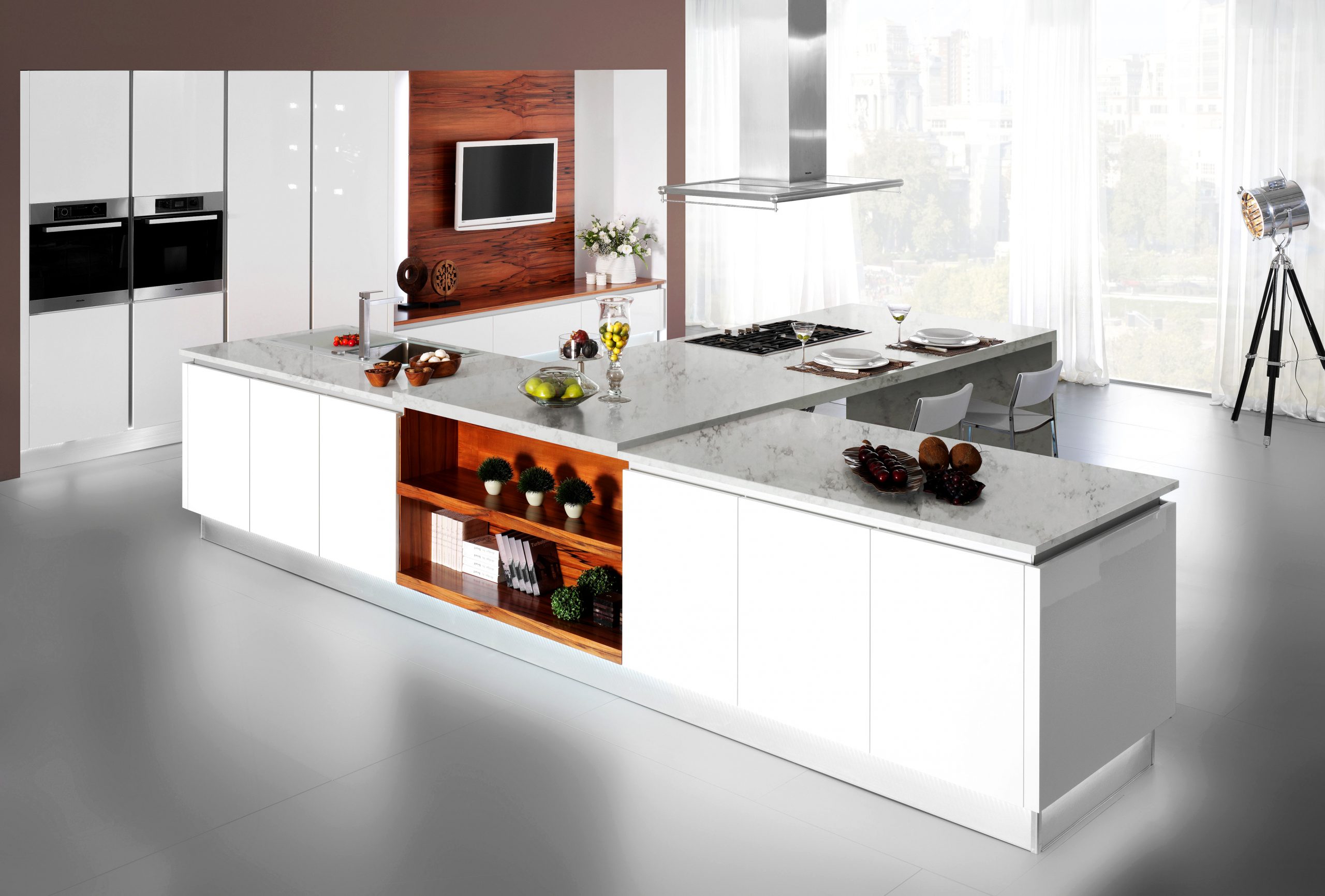 Quartz Stone M41-W Organic White - Image 2
