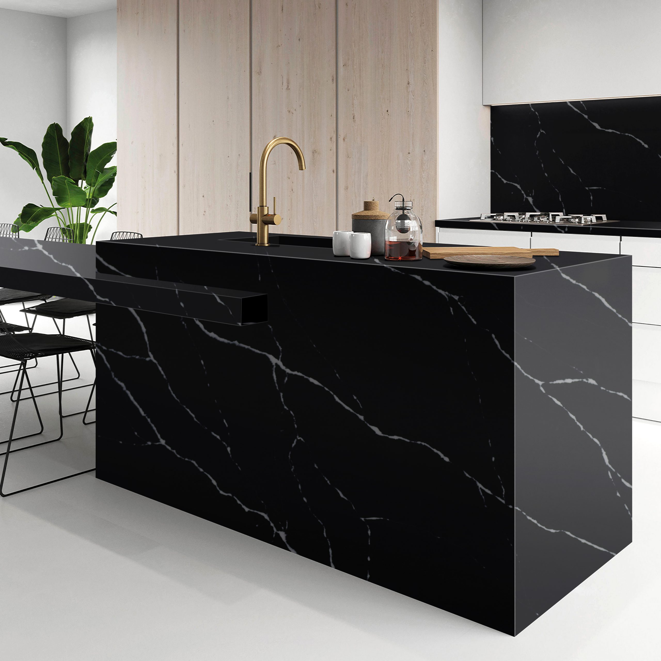 Quartz Stone M79 Marquina - Image 4