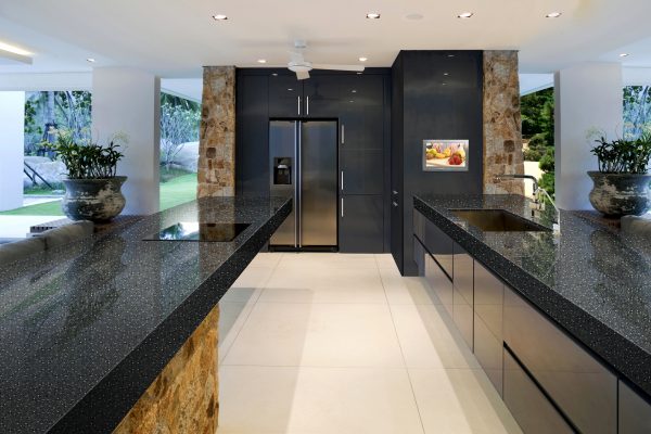 Quartz Stone PL6D Metallic Black